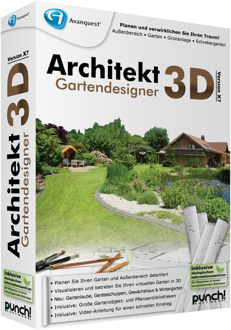 Architekt 3d X7 Gartendesigner Amazon De Software