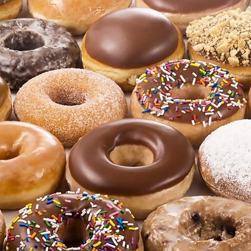 Twscvc Donut Baking Pans, Nonstick 12 Cavity Doughnut Pan, Carbon