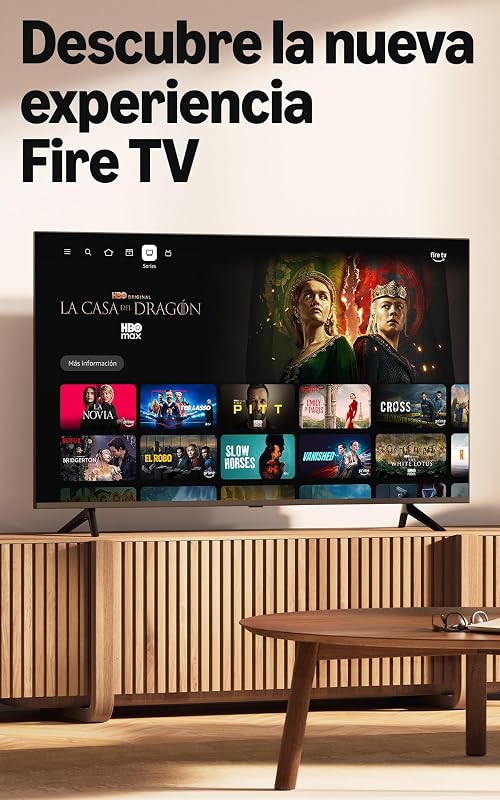 Fire TV Stick HD (última generación), con TV en directo gratuita, mando por voz Alexa, alimentación directa desde tu TV y configuración fácil, encuentra series más rápido con Alexa+