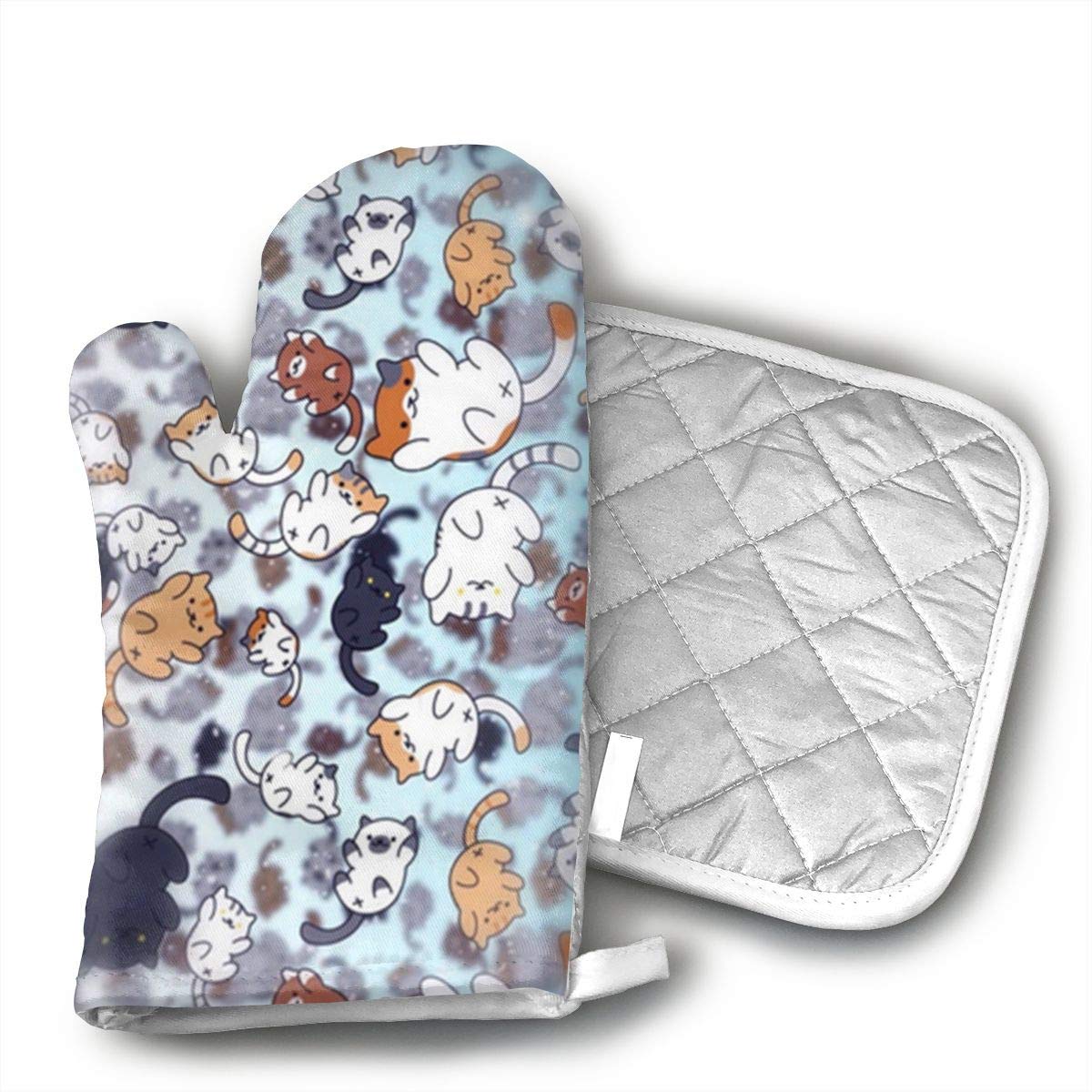 Best Pot Holders And Oven Mitts Featuring Cats