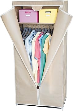 art moon Ontario Kleiderschrank Klein Garderobenschrank Faltschrank mit