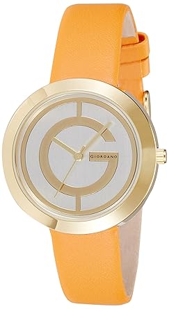 Giordano Analog Gold Dial Womens Watch - A2042-03