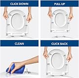 Bemis Click & Clean D-Shape Toilet Seat with Soft-Close, Antibacterial view 5