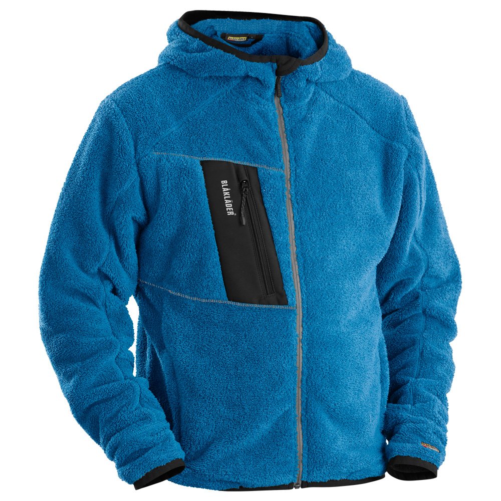 Blåkläder Workwear 4863 Fibre Fleece Jacket, M, Ocean Blue, 67-48632502-8000-M