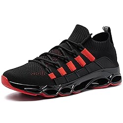 DYKHMATE Steel Toe Shoes for Men Women Lightweight
