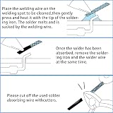 SHUIYUE Desoldering Pump Kit: Wick, Cutter, Solder Sucker, Brushes - view 6