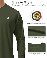 Roadbox Mens UPF 50+ UV Sun Protection Shirts
