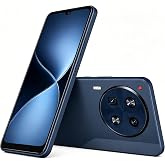 HeyxFome Android 14 Unlocked Phones, Up to 8GB RAM, 6.6in, 32GB，Blue | 4G Unlocked Cell Phone for T-Mobile Only, Up to 8GB RAM (3GB + 5GB virtual), 512GB Expansion, Dual Nano SIM, Power 4000, 13MP