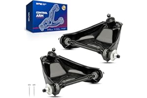 KAX Front Upper Control Arm w/Ball Joint for Chevy Blazer S10 EL Camino Malibu Monte Carlo GMC Jimmy S15 Sonoma Isuzu Hombre Olds Cutlass Pontiac Suspension Kit K620261 K620260 2pcs