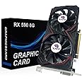 KAER RX590 8GB Graphics Card, 2304SP, GDDR5, 256 Bit，Pc Gaming Video Card with Dual Fans 1380/8000MHz,PCI Express 3.0 Gaming Graphics Card, DVI HDMI DP Desktop