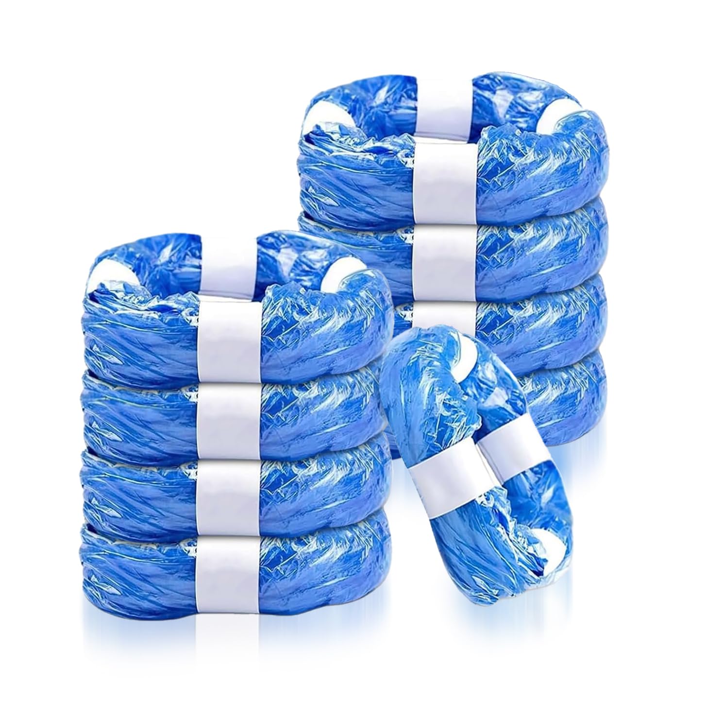 Tuocal Nappy Bin Refills - 9 Pack 4.5M Environmentally Friendly Disposal Bags Compatible With Tommee Tippee, Angelcare and Spross Diaper, Twist & Click