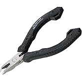 ENGINEER NZ-05 Full Flush Cut Chip Cutters, 45 Degree Angled Jaws Cutting Pliers for Quick & Easy Removal of ICS (DIL DIP SIP Packages etc.).Made in Japan