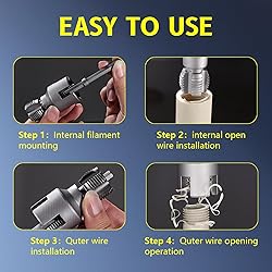 2 PCS Pipe Thread Cutting Tool,Integrated Internal