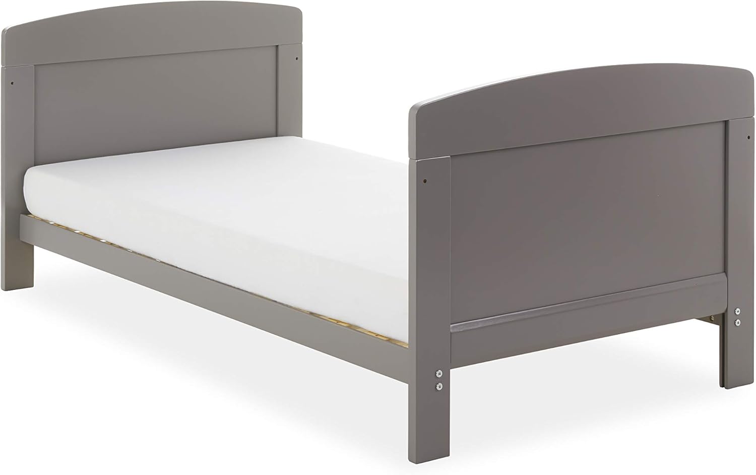 obaby grace cot bed grey