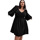 City Chic Women's Plus Size Dress - Scarlette Flutter