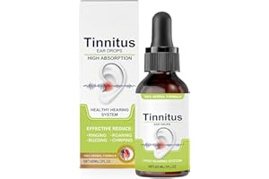 Tinnitus Relief for Ringing Ears - Ear Drops to Reduce Noise, Soothe Clogged Ears and Promote Clear Hearing, Gentle Formula（6