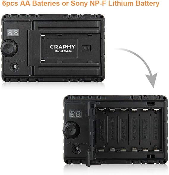 Craphy C 4 Led 4pcs Dimmable Ultra High Power Panel Amazon Co Uk Electronics Craphy C 4 Led 4pcs Dimmable Ultra High Power Panel Amazon Co Uk Electronics