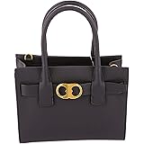 gemini link leather tote