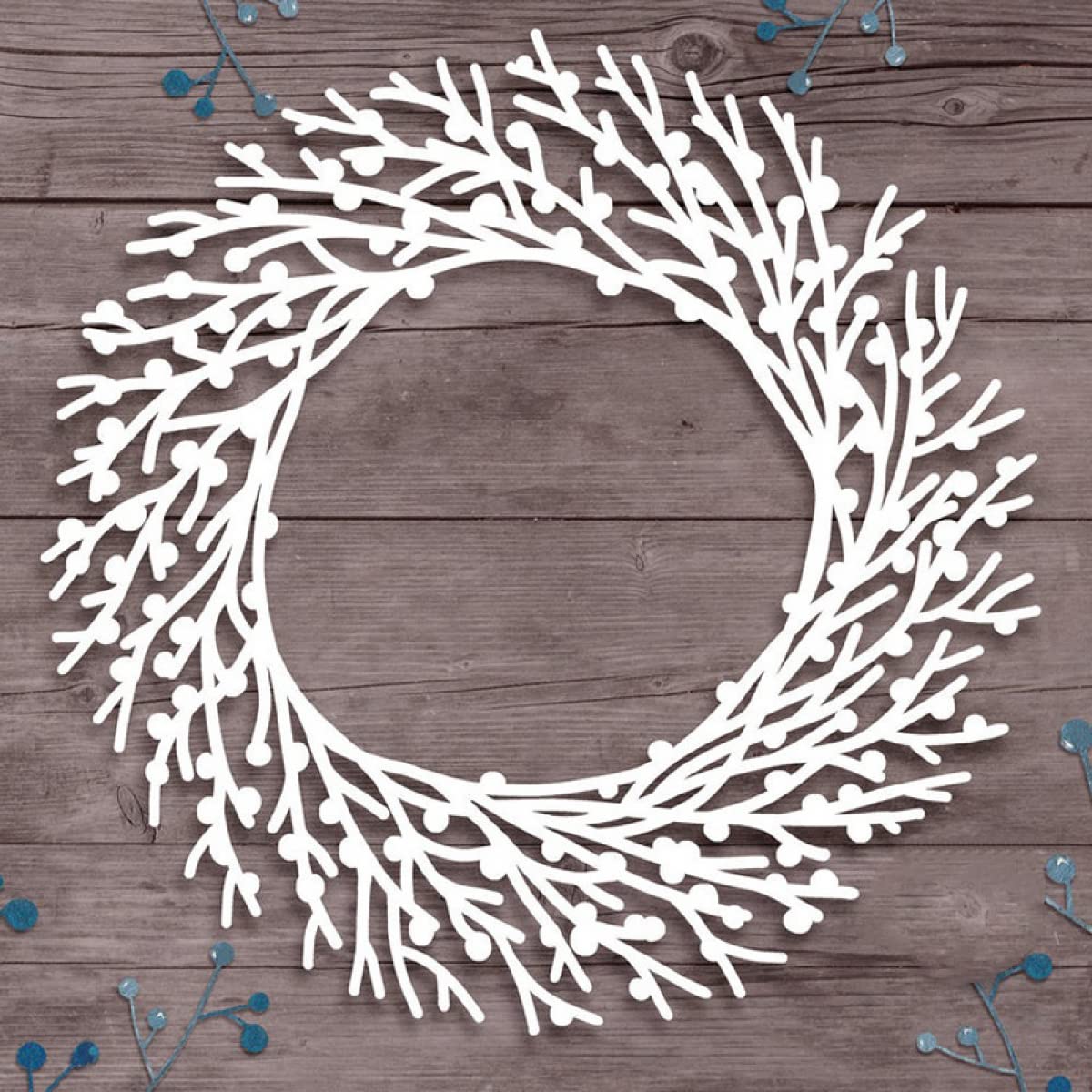 Wreath Dies for Card Making DIY Scrapbooking Metal Dies Punch Template Moulds Arts Supplies Album Decor Scrapbooking SuppliesWreath Dies for PaperCrafting Scrapbooking Supplies
