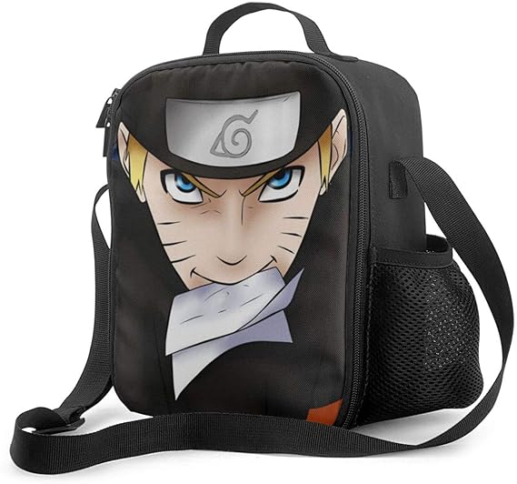 Naruto Painting Lunch Box Insulated Lunch Bag,Lunch Container Leakproof