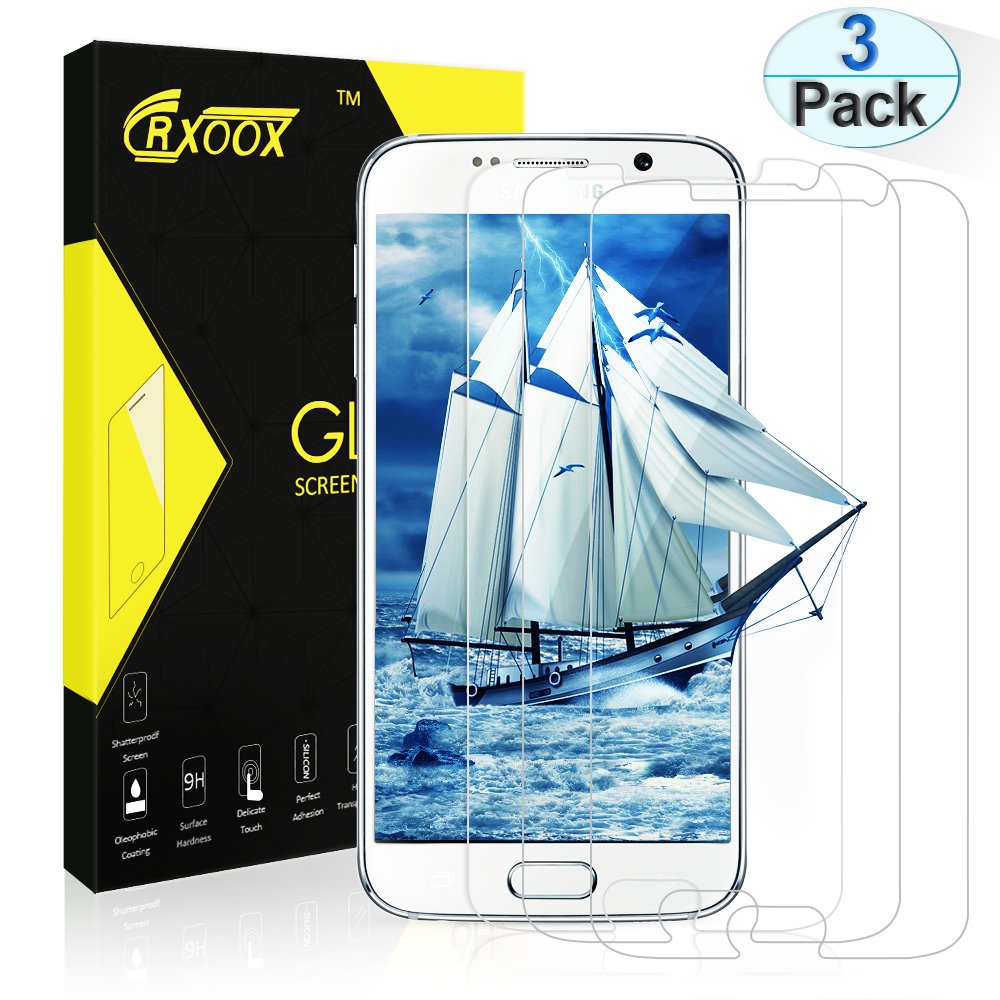 Unidades Protector de Pantalla de Cristal Templado para Samsung Galaxy S CRXOOX