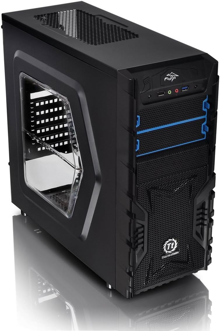 Thermaltake CA-1B1-00M1WN-01 - Caja de Ordenador, Color Negro: Amazon.es: Informática