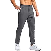 G Gradual 30"/32"/34" Inseam Tall Mens Sweatpants with Zipper Pockets Stretch Golf Workout Pants for Men Casual Athletic