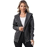 ANOTHER CHOICE Womens Zip Up Fleece Jackets Trendy Hoodie Sweatshirt with Pockets