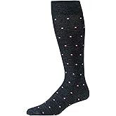 BoardroomSocks Merino Wool Over-the-Calf Patterned Socks, Dress Socks for Men