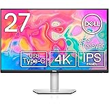 Dell S2722QC 27-inch 4K USB-C Monitor - UHD (3840 x 2160) Display, 60Hz Refresh Rate, 8MS Grey-to-Grey Response Time (Normal