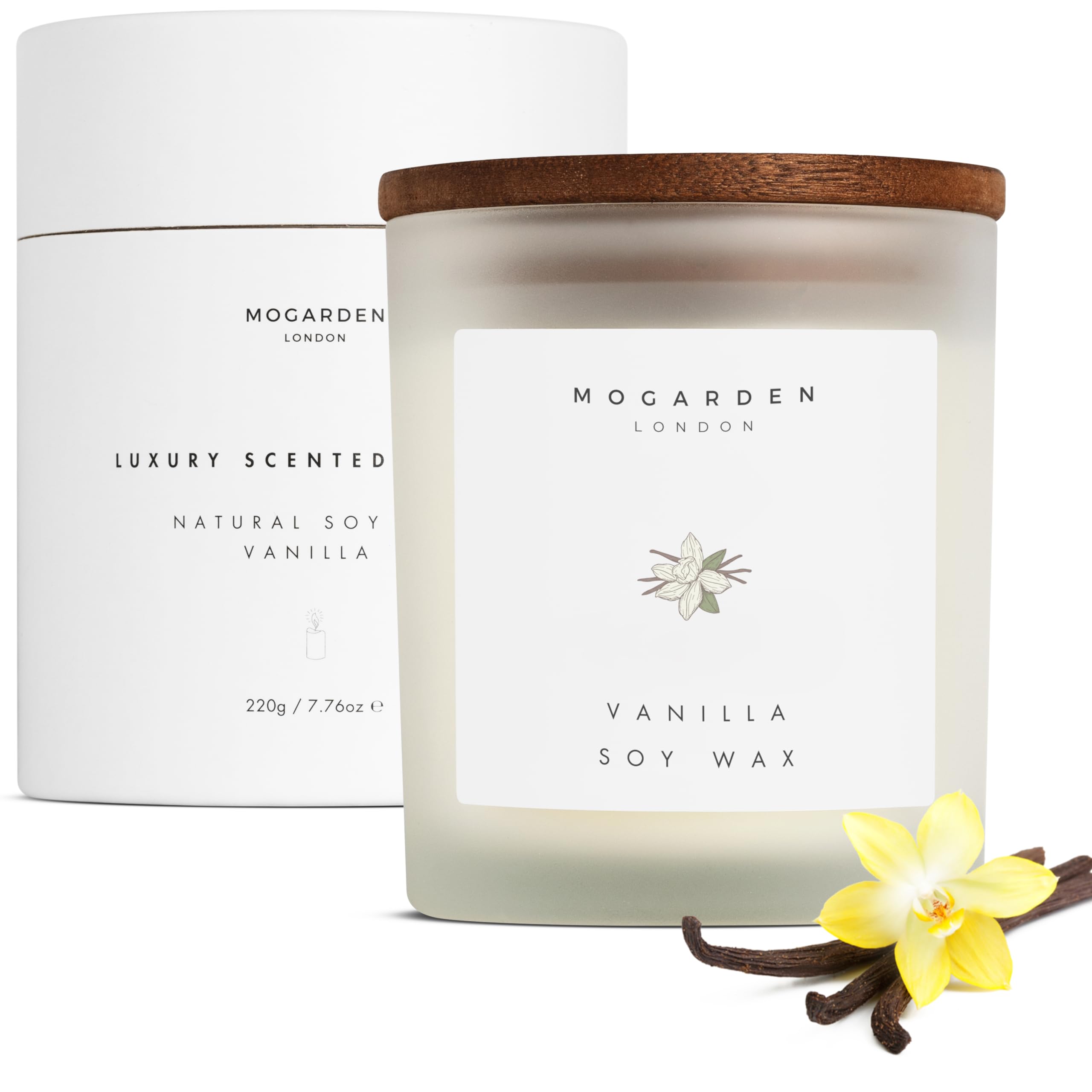 Mogarden Luxury Scented Candle (No Message), CAN00 — image 1