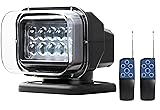Remote Control Marine LED Search Spot Light, 8 Inch