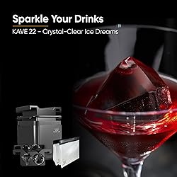 KAVE 22 Diamond Ice Cube Molds, Create 4 Clear Ice