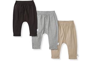 Burt's Bees Baby Baby-Girls Pants, Set of 2 Lightweight Knit Infant BottomsBaby and Toddler Layette Set