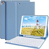 Keyboard Case for iPad 8th Generation (2020)/7th Gen (2019) 10.2 Inch,10.5 iPad Air 3 2019 /iPad Pro 10.5 2017-Bluetooth Keyb