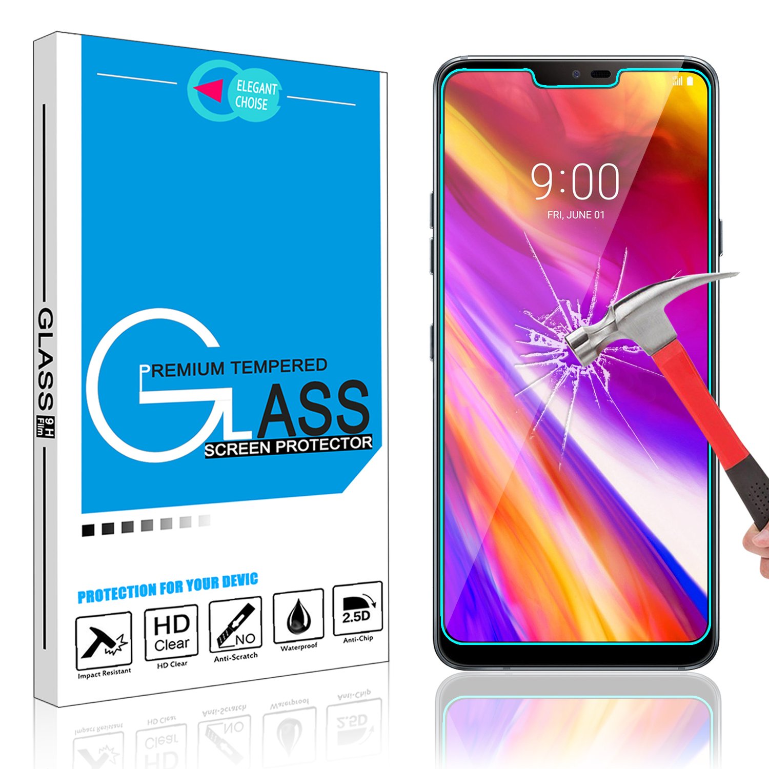 Best Lg G7 Thinq Screen Protector Anti Glare