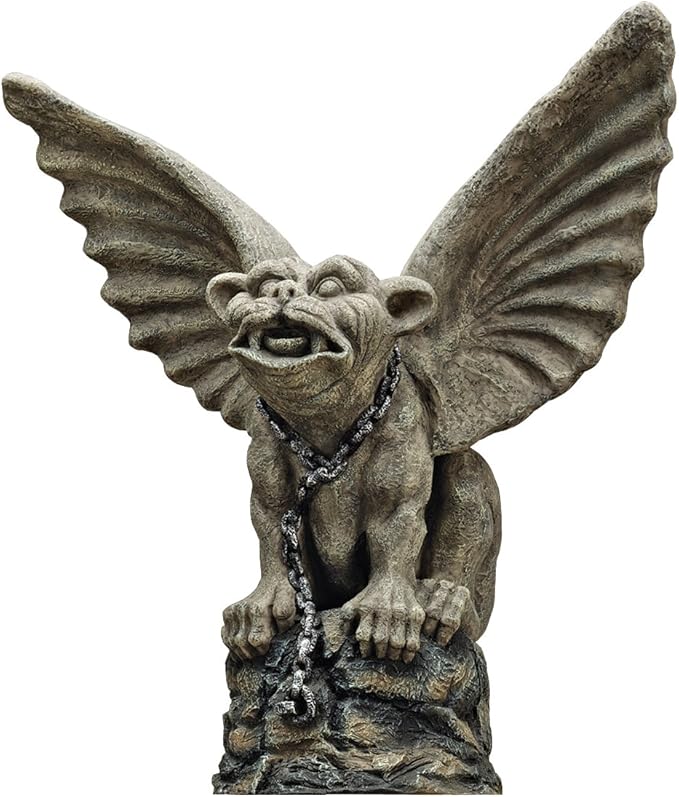 Design Toscano Chained Cathedral Gargoyle Statue Amazon.co.uk Garden