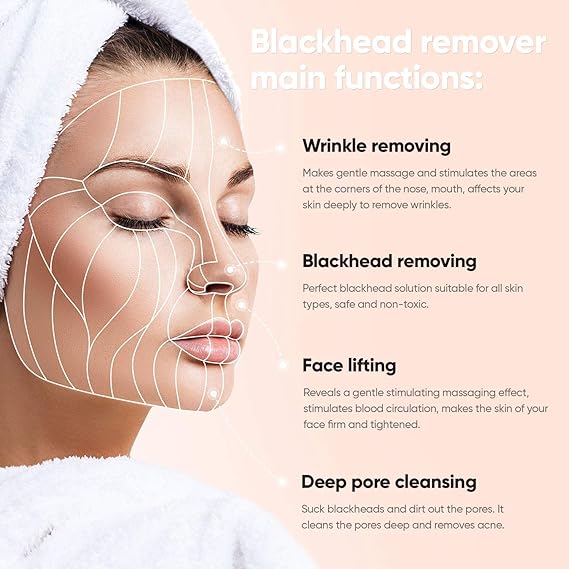 upelix vacuum facial pore cleaner