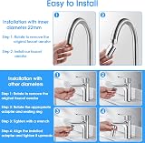 Hangrui Faucet Tap Aerator Dual Function 360° Rotation Water Saving FM22 view 6