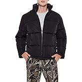 Forever 21 mens Quilted Funnel-neck Puffer Jacket