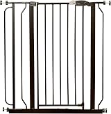 Regalo Easy Step Walk Thru Baby Safety Gate with Extension Kit Black view 2