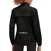 Little Donkey Andy Women's Lightweight Waterproof Cycling Jacket with Removable Sleeves for Biking Running Golf