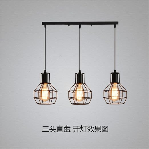 Shengye Rustic Style Ceiling Pendant Lamp The Western Restaurant