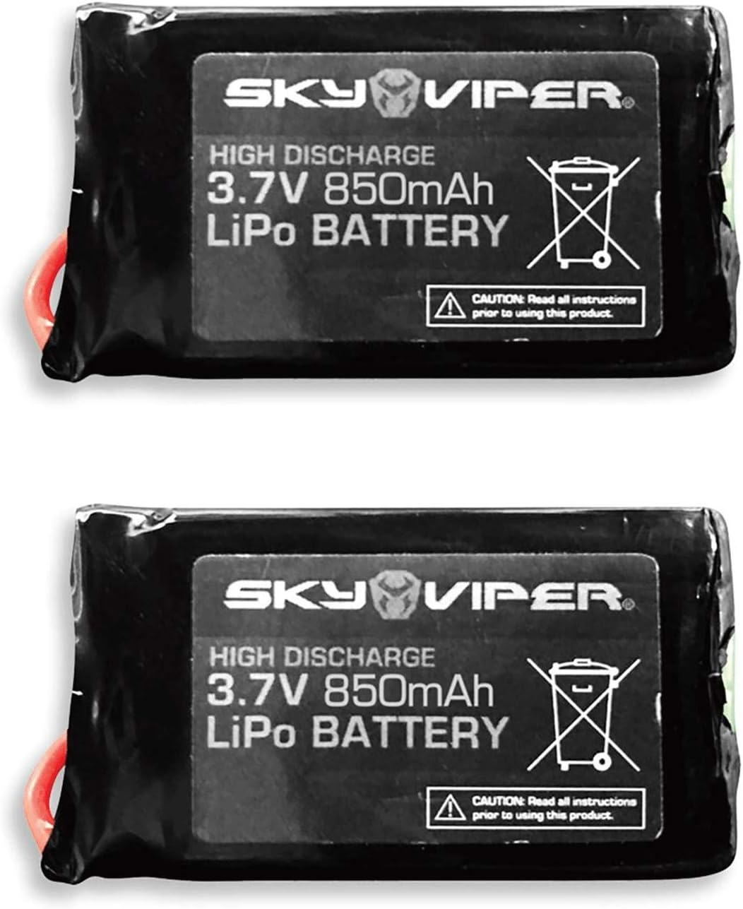 Sky Viper Quick Swap S1750 & V2450 HD GPS FPV Video Drone Battery Pack (2 Pack)
