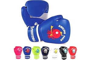 SAEEPABUL Upgrade Kids Boxing Gloves for 3-8 Year Boys and Girls, Toddler Boxing Gloves for Kids Training, Boxing Gloves Kid Sparring for Punching Bag, Kickboxing, Muay Thai, MMA