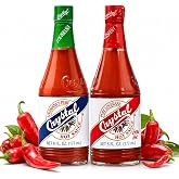 Crystal Original &amp; Extra Hot Sauce Combo, 6 oz - Pack of 2 | One 6 oz bottle of Crystal Original Hot Sauce and one 6 oz bottle of Crystal Extra Hot Sauce.