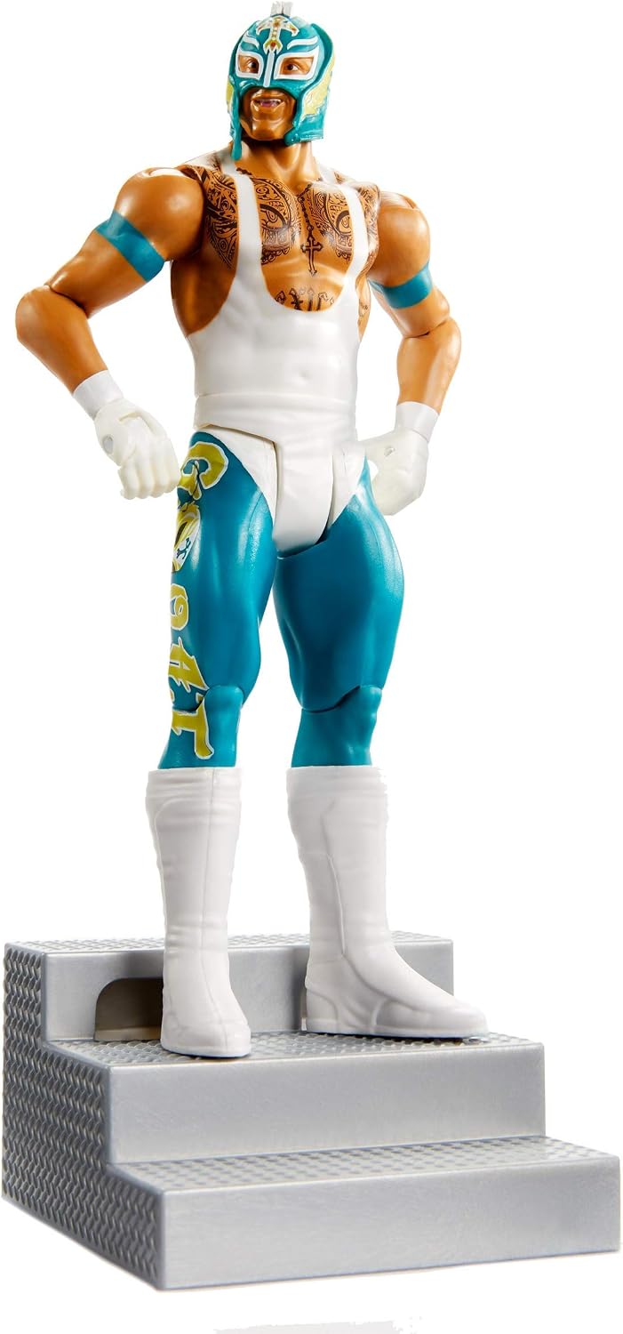 WWE MATTEL GLG07 WWE Wrekkin Rey Mysterio Action Figure - Image 5
