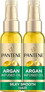 Pantene Pro-V Argan Infused Frizz Ease Hair Oil 100ml Pack of 2 view 1