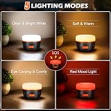 lanktoo Rechargeable Camping Lantern Remote Power Bank USB C 300H 5 Modes view 3