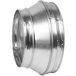 HVAC OV 10" to 8" Inch Round Duct Reducer